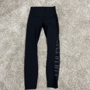 Lululemon wunder under legging size 4